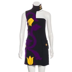 Versace runway mini dress . Rare find.